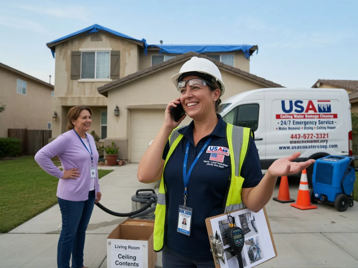 Ceiling Water Damage Restoration Hoyleton, IL FAQs